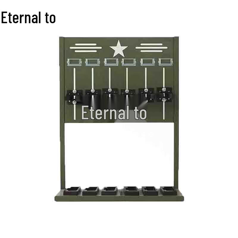 

Adjustable Portable Steel 6-Position Tool Rack