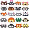 June 1st Children's Day Cartoon Animal Masks: Frog & Tiger Eye Masks for Kindergarten Performances