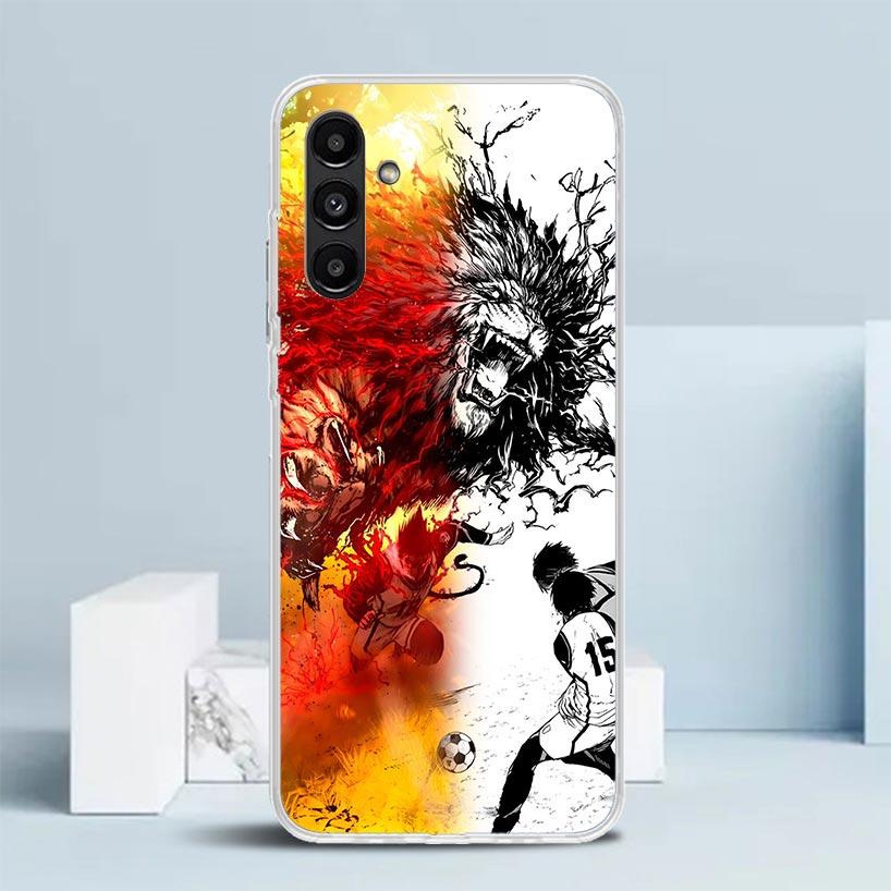Blue Lock Football Anime Phone Case For Samsung Galaxy A17 A37 A57 A16 A15 A14 A13 A56 A55 A54 A53 A36 A35 A34 A33 A26 A25 A24 A
