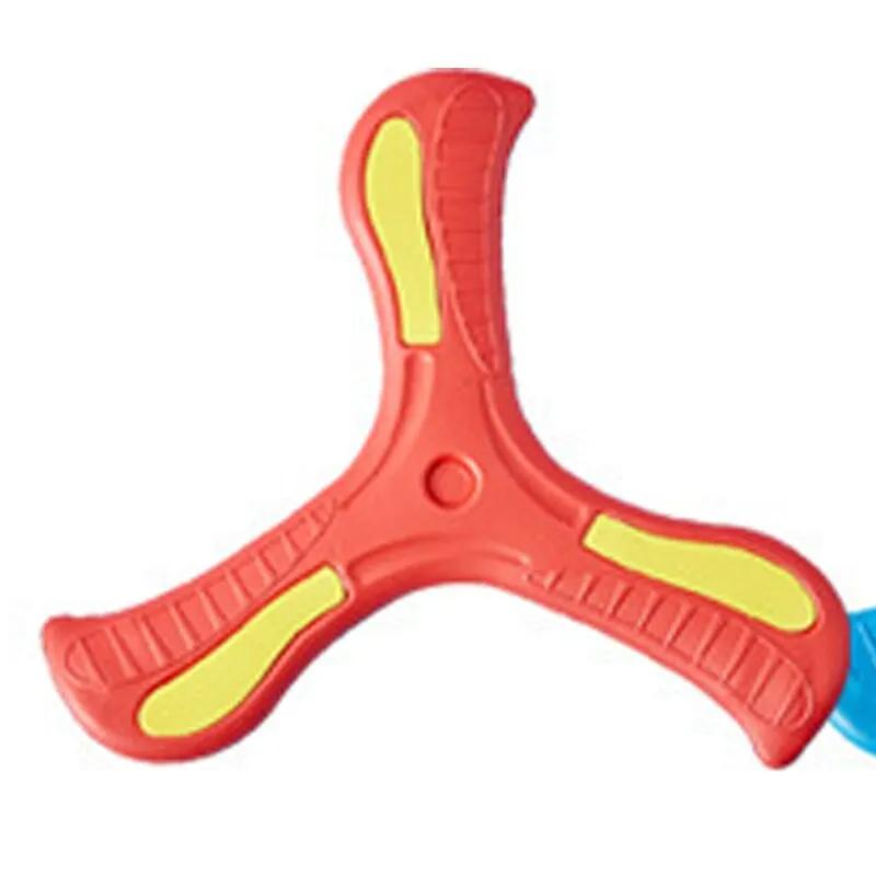 

Детский бумеранг Мягкий трехлопастной крестообразный Уличная игрушка Летающий диск Взрослые-дети Интерактивная спортивная игрушка для головоломки Декомпрессия Подарок