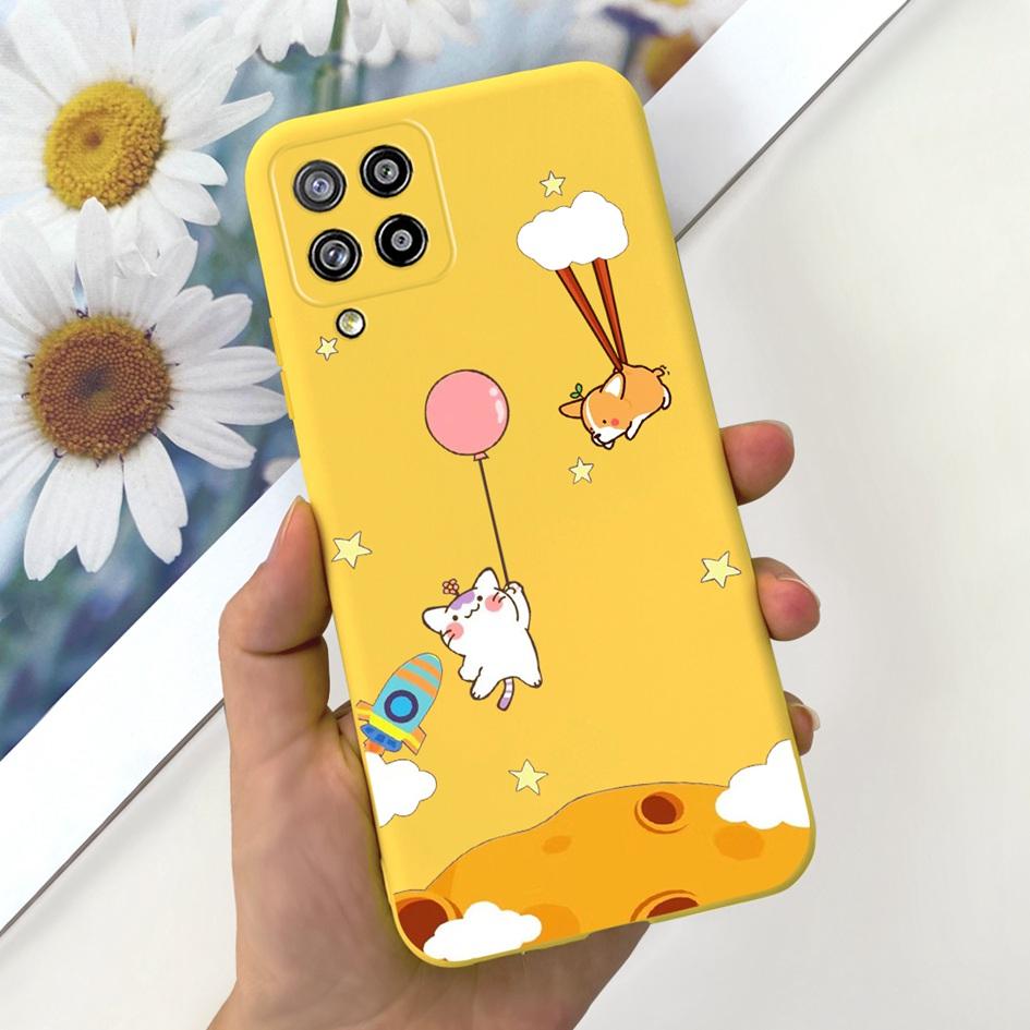 For Samsung Galaxy A22 5G Case SM-A226B Back Cover Cute Astronaut Silicone Soft Coque For Samsung A22 4G A22s SM-A225F A 22 Para