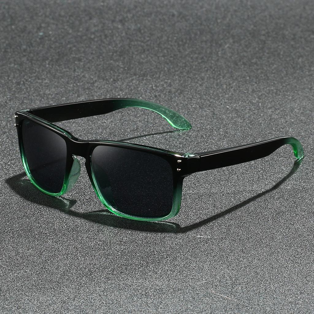 3Pcs Fashion Vintage Square Sunglasses Men Women Fishing Driving Man Luxury Brand Designer Sun Glasses Anti-Glare Retro Eyewear