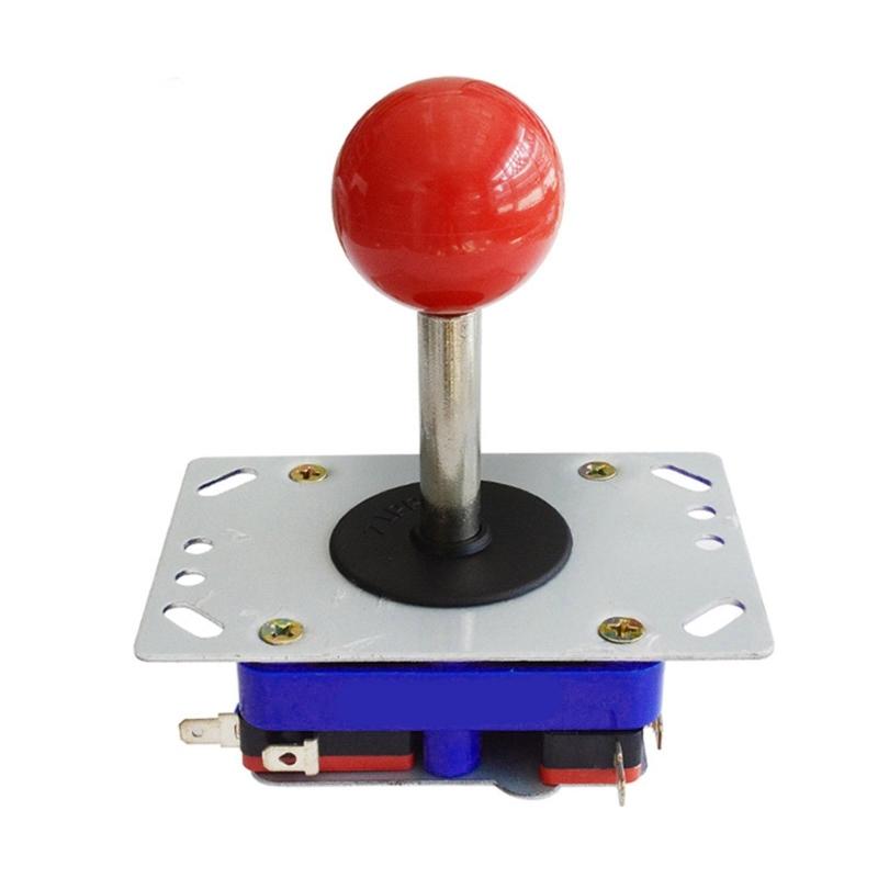 DIY Arcade Joystick Controller Kit with 2 4 8 Way Adjustable Red Ball Top Gaming Accessories Suitable for Fighting game
