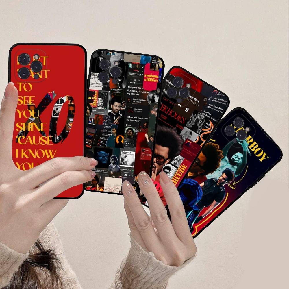 The Weeknd XO Minimalist Phone Case For iPhone 16 15 14 11 12 13 Mini Pro XS Max Cover 6 7 8 Plus X Funda Shell