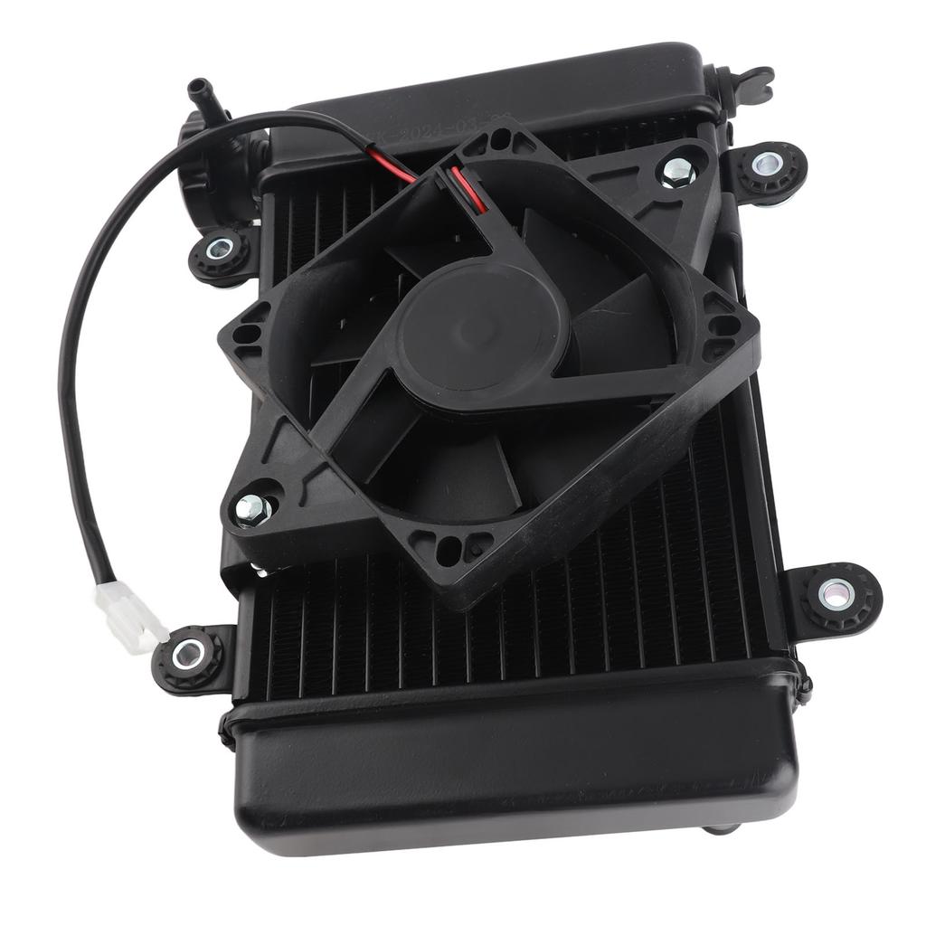 Water Cooled Radiator Cooler with Fan 2 Pin 270mm Powerful Efficient for 150cc 250cc Pit Quad Dirt Bike ATV