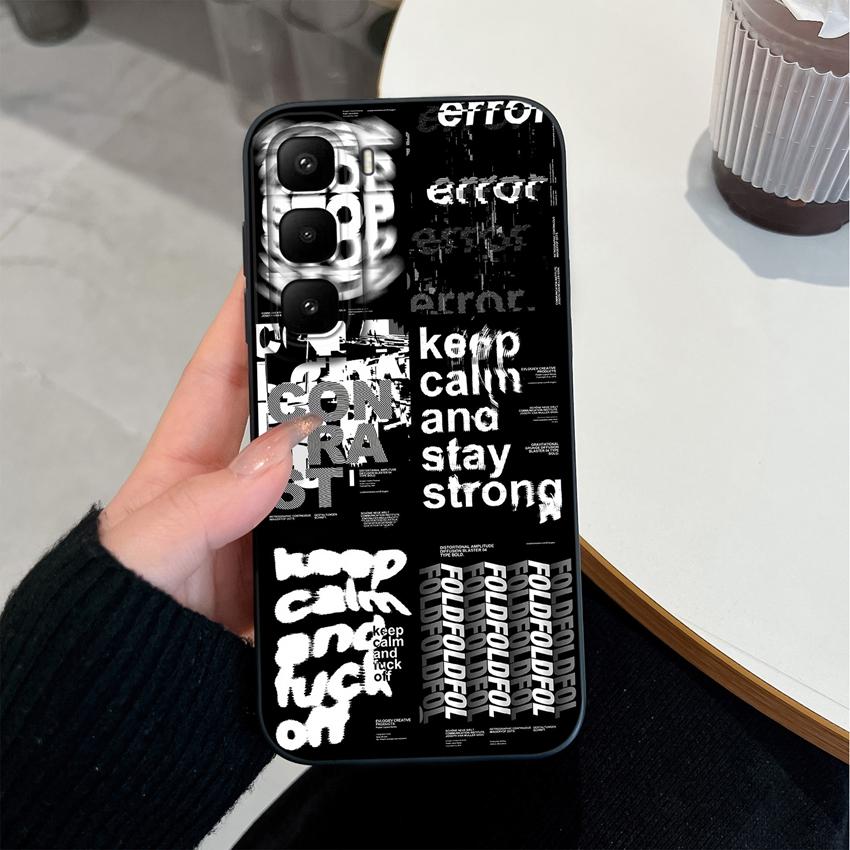 For Infinix Hot 60 50 Pro Plus 40Pro 30 Play 70 60i 50i 40i 30i Phone Case Sweet Bunny Cake New Upgrade Soft Smooth Silicone Lightweight Durable Shell