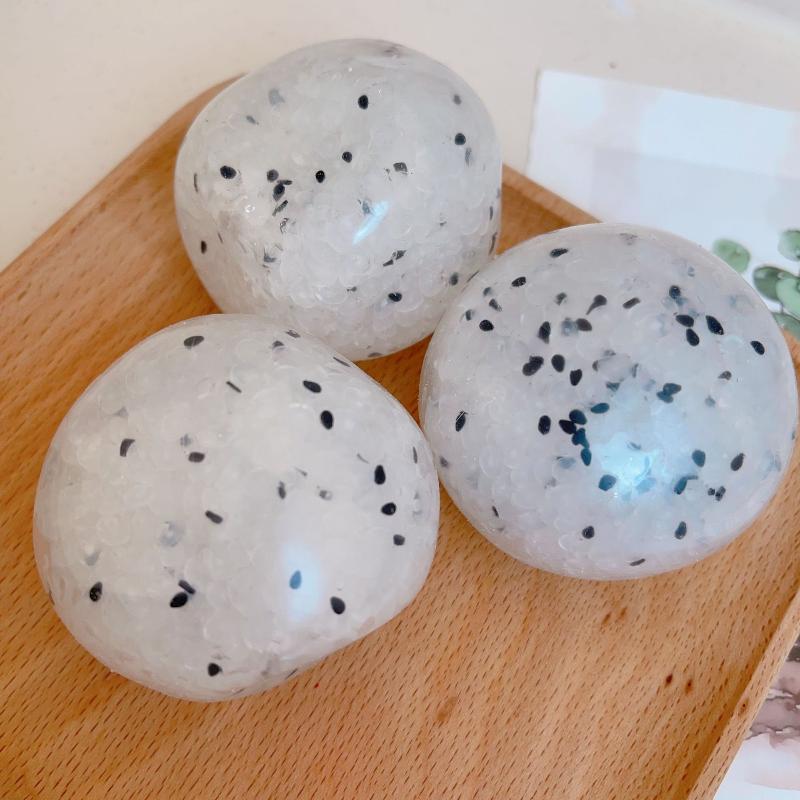 1Pcs Squeeze Stress Ball Decompression Rice Ball Squeeze Fidget Sensory Toy Stress Calming Fidget For Home Office Travel