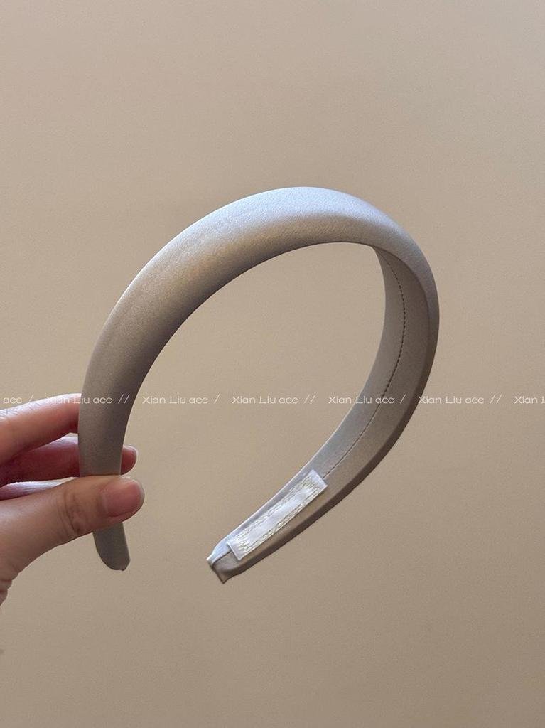 2025 Satin Headband for Face Washing: Quality Fashion, Simple Hair Accessory