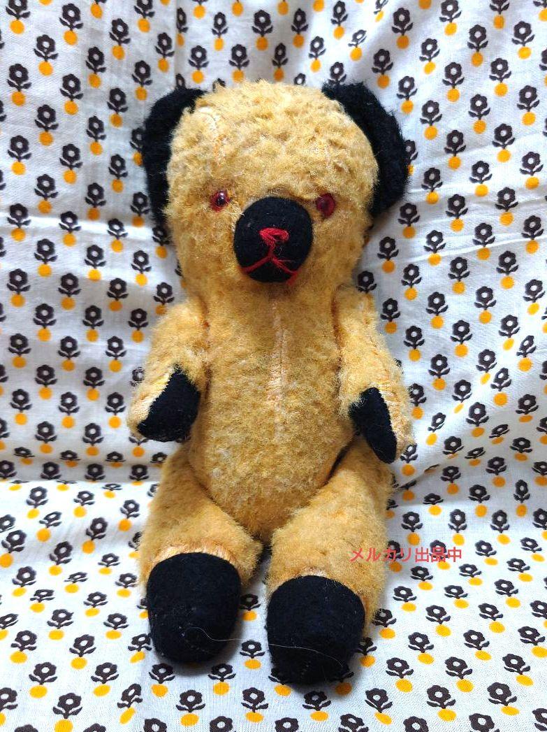 

[Б/У] Винтажный антикварный мишка Тедди арахисовый мишка