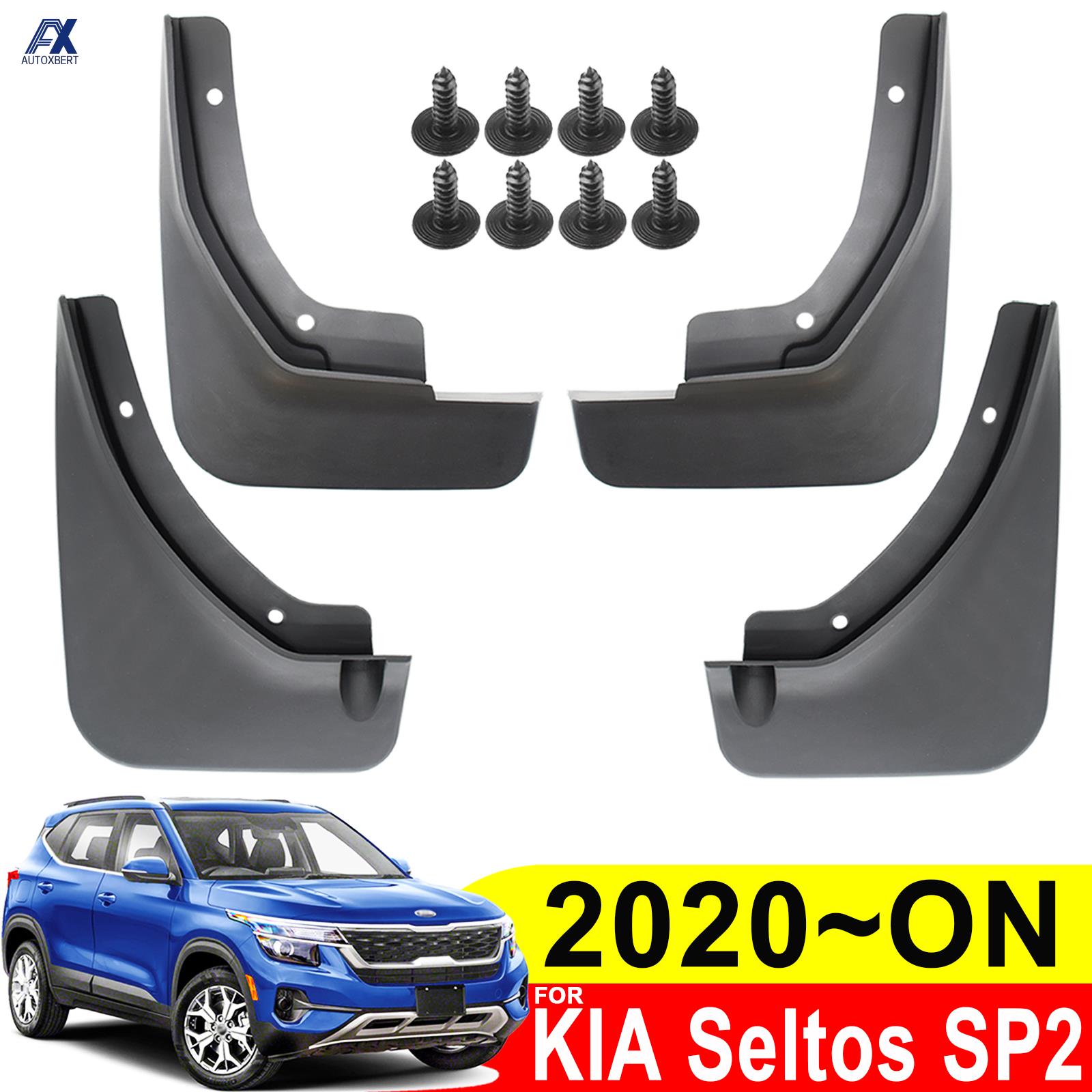 

4 шт./компл. литые автомобильные брызговики для Kia Seltos SP2 2023, брызговики, автомобильные передние и задние колеса, шины