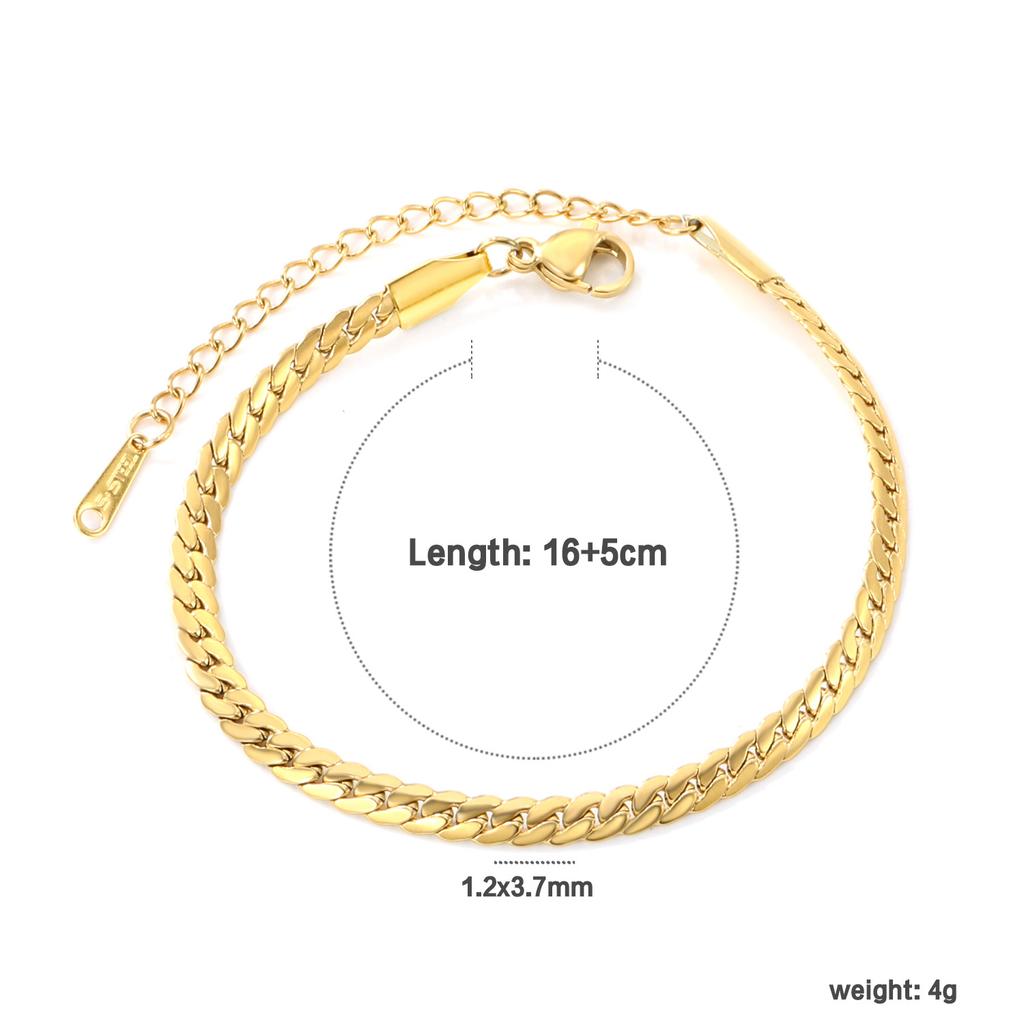Waterproof Elegant Women's Bracelet Fashionable Personality Cuff Jewelry Accessory