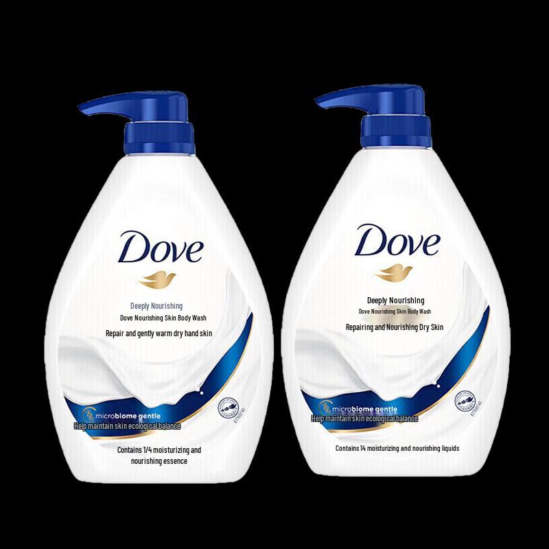 Dove Deeply Nourishing Body Wash Twin Pack