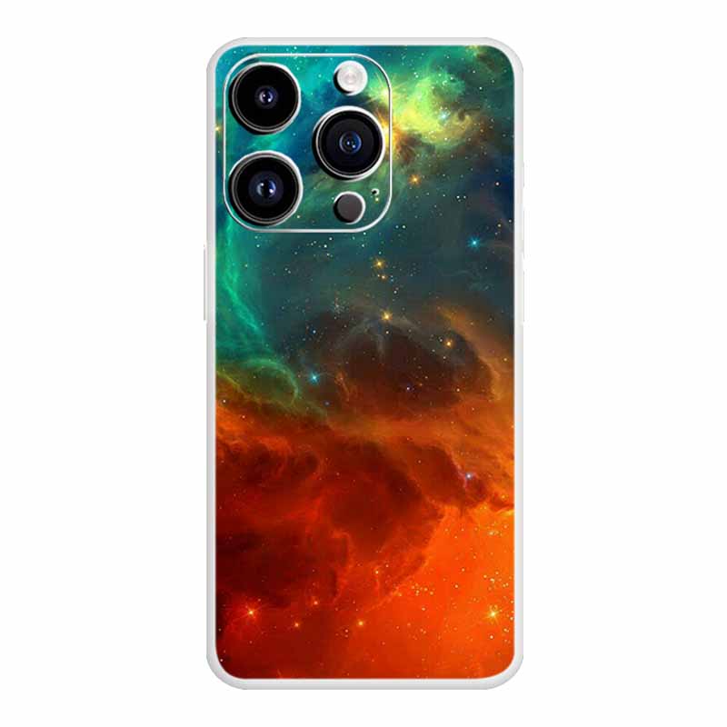 

Cover For iPhone 16 15 14 Pro Max TPU Soft Case Funda iPhone16 iPhone15 Plus 16e iPhone14 Clear Transparent Edge Phone Butterfly -iPhone 14 plus