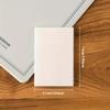 1pc 50sheets PET Transparent Sticky Notes Perspective Waterproof Clear Fluorescence Memo Pad Stationery School Office Supplies