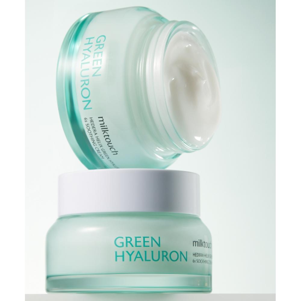 Milktouch 6 Seconds Moisture Cream Green Hyaluron 50g