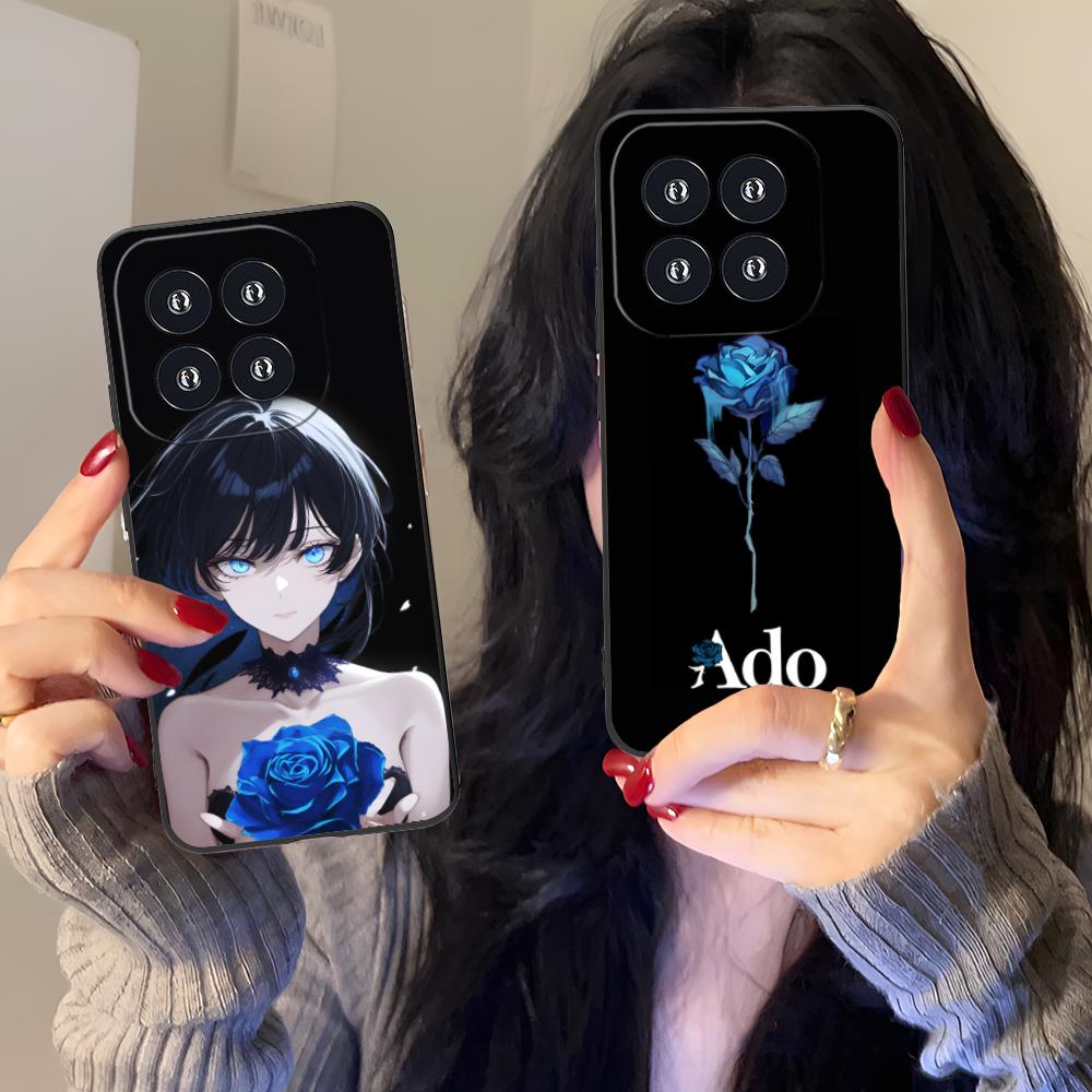 Ado Rose Anime Mobile Phone Case for Xiaomi 15 14 13 12 Mi 11 T Ultra Lite Pro S X 5G Colorful Printing Cover Luxury Pretty