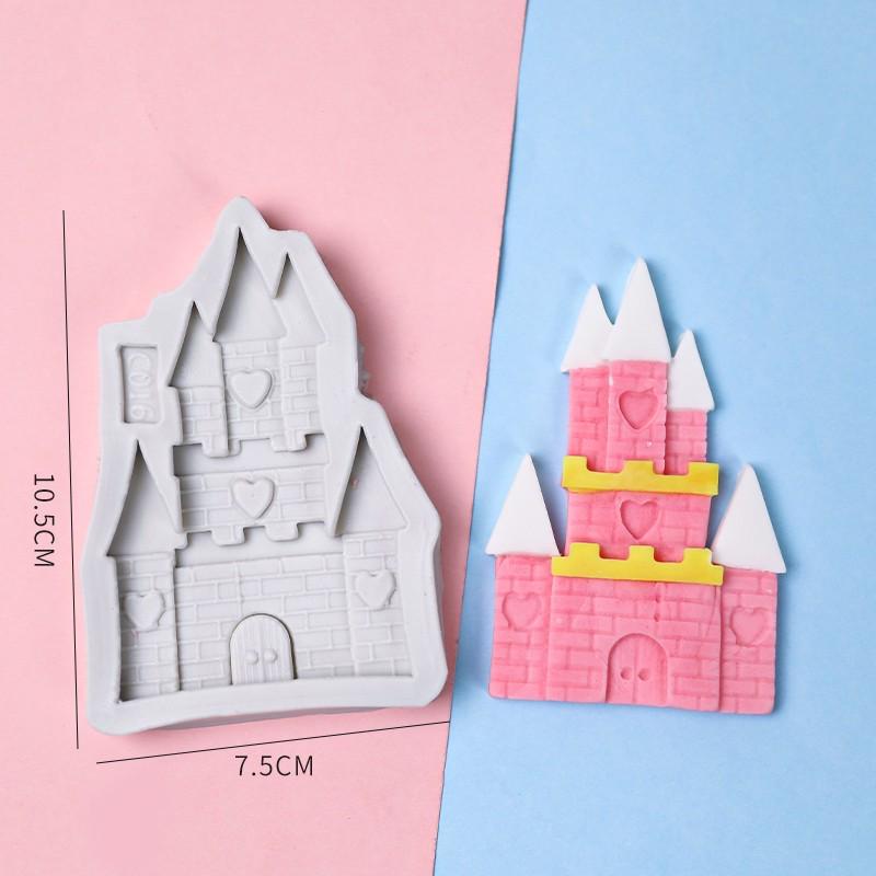 Castle Cake Topper: Prince & Princess Birthday Ornament