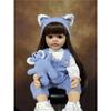Lifelike Reborn Dolls Realistic Full Silicone Baby Bebe Vinyl 50CM Newborn Girl Doll Princess Toddler Toy Gift