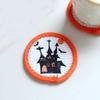 6pcs Heat Resistant Woven Coaster Cotton Rope Pumpkin Mat Halloween Placemat  Bar Counter