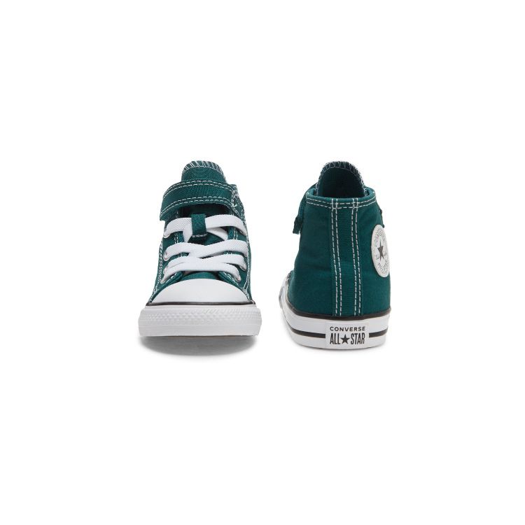 Converse All Star 1V Comfortable Versatile High-Top Walking Shoes Baby Shoes Green A06134C