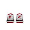 Air Jordan 4 RM GS White Fire Red Kids Sneakers Black Neutral-Grey Varsity-Red FQ7938-102