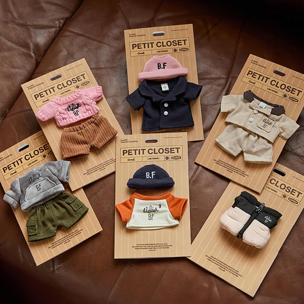 Camel X LINE FRIENDS Petite Closet Doll Clothes Collection Jacket Set