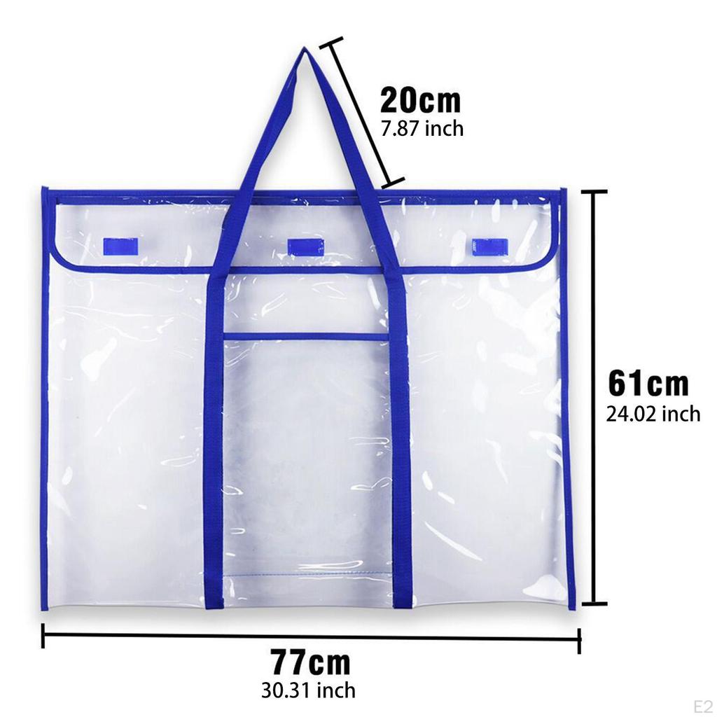 Poster Aufbewahrungstasche Portfolio Tragbare Pinnwand Aushang Organizer