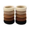 New Fine Textured Hair Tie, Highly Elastic, Seamless, Thickened and Widened, Stylish and Simple Ponytail Hair Accessory