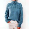 2026 Autumn Winter Women Turtleneck Sweaters Solid Color Knitted Tops Casual Pullovers Female Chic Jumpers Long Sleeve Knitwear
