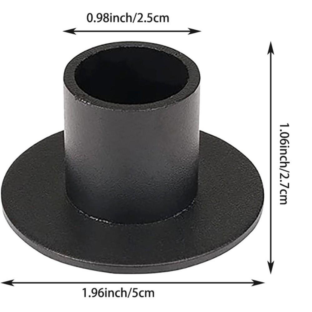 Retro Candle Holders Iron Candle Stand Decorative Candlestick Holder Tabletop Decor