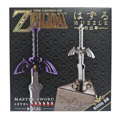 Hanayama HUZZLE The Legend of Zelda Master Sword Gussrätsel (Offizielle koreanische Ausgabe)