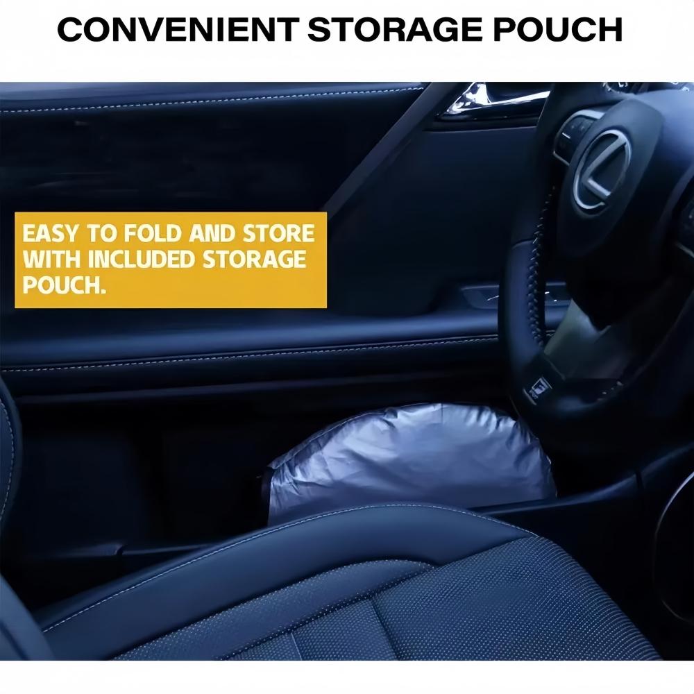 Car Window Sunshade Cover Sun Shade Windshield Visor Protector Windscreen Folding Auto UV Protection Curtain Styling Accessories