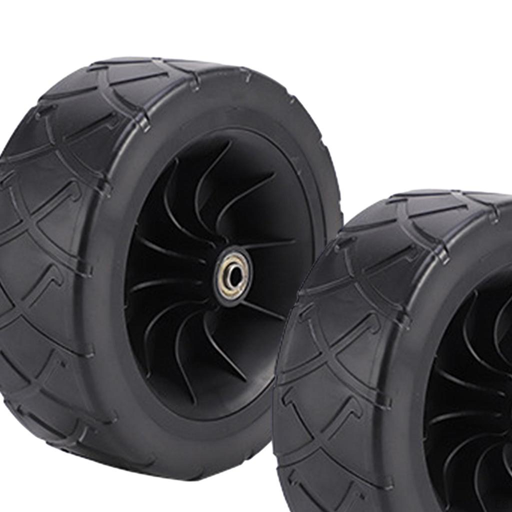 Replacement Wheels for Folding Utility Cart - Set of 2