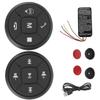 Wireless Steering Wheel Remote Controller 6 Programmable Buttons Easy Installation Remote Control For Car DVD Players