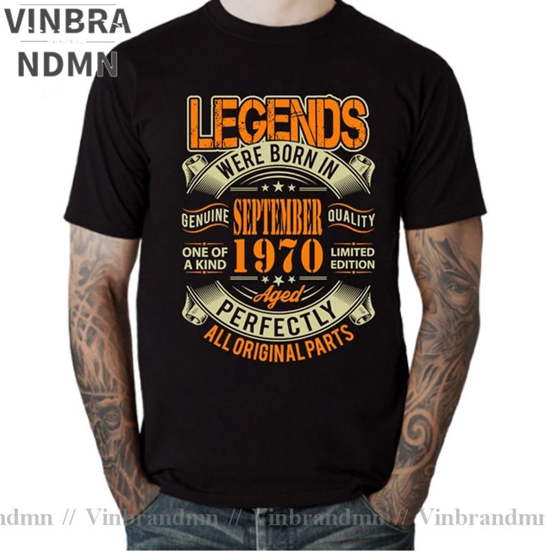 Legends Born In 1970 Aged Perfectly January Febuary March April May June July August September October November December T Shirt