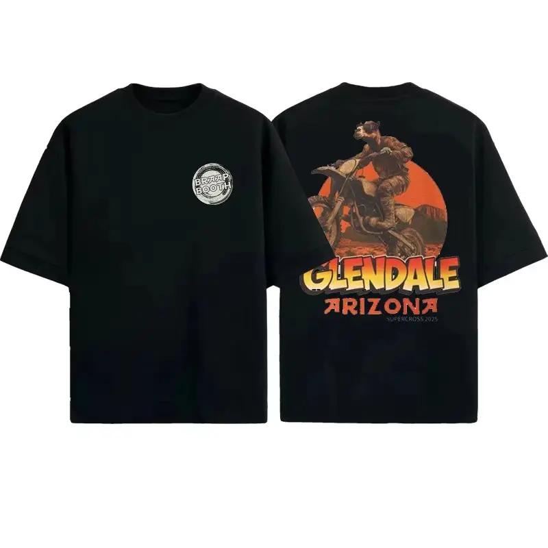 

Vintage sports Graphic Men s T-Shirt Camel Motosport Crewneck Sweater Camel Motorsport Supercross Extreme Graphic Oversized Tee L