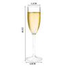 12pcs Champagne Flute Champagne Glasses Toasting Champagne Goblet Plastic Unbreakable Champagne Cups for Wedding Party Plastic Goblet Champagne Glass