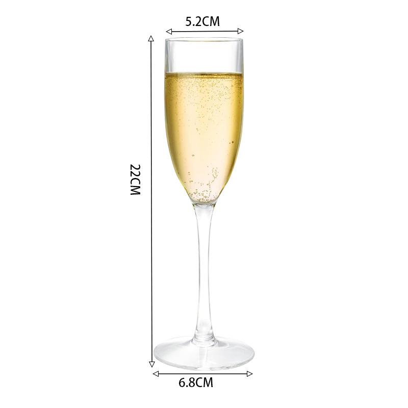 

12 шт. Бокал для шампанского Бокалы для шампанского Тостовый бокал для шампанского Пластиковые небьющиеся бокалы для шампанского для свадебной вечеринки Пластиковый бокал Бокал для шампанского 12pcs прозрачный