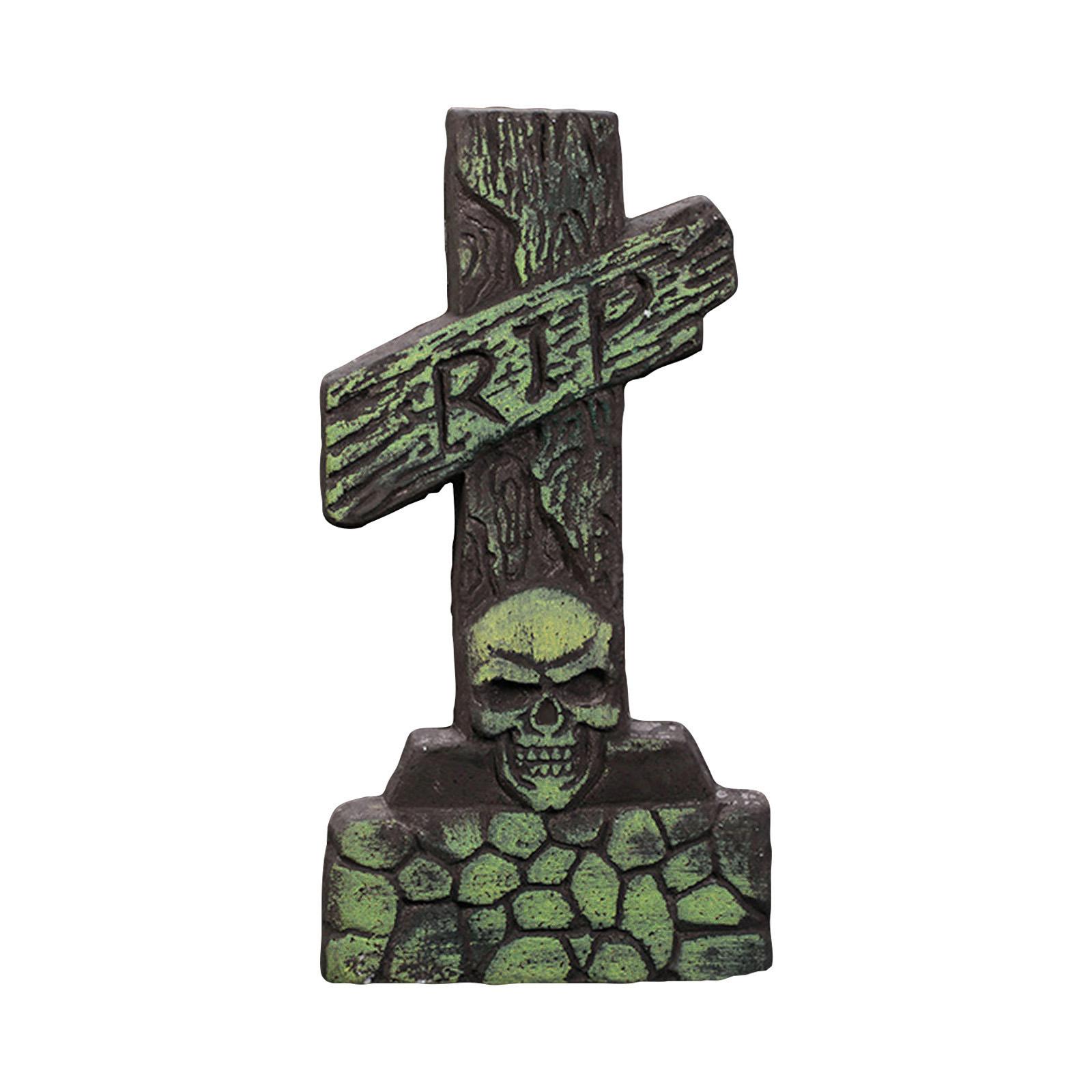 

Хэллоуин Пенопластовый Надгробный Камень Кладбища, Хэллоуин Надгробный Камень Уличное Украшение Для Украшения Могилы с 12 Металлическими Колышками Для Украшения Кладбищенского Двора для Вечеринки One Size