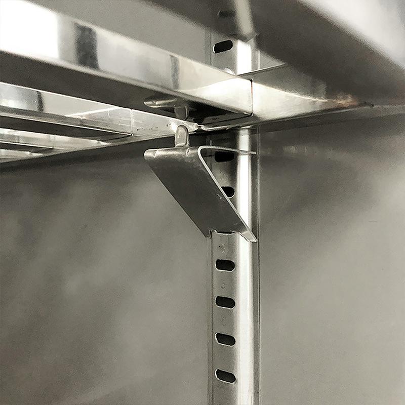 1 ks Komerční klipy na police mrazáku 304 Nerezová ocel Podpěrná svorka police chladničky Držák Police Díly Domácí příslušenství