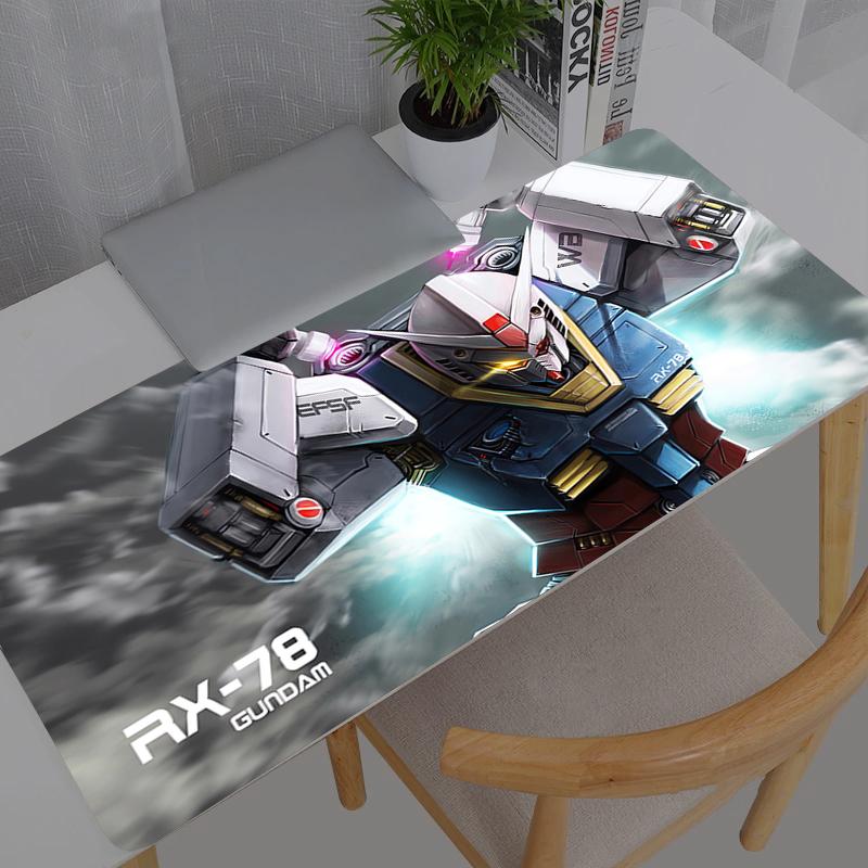 Extra Large Gaming Mouse Pad Computer Gamer Mobile Suit Gundam Laptop Keyboard Carpet Mouse Mat NonSlip Rubber Table Rug 800x300x2mm