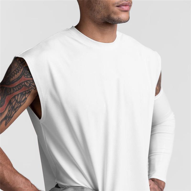 Unisex Quick-Dry Loose Fit Sleeveless Sports Vest