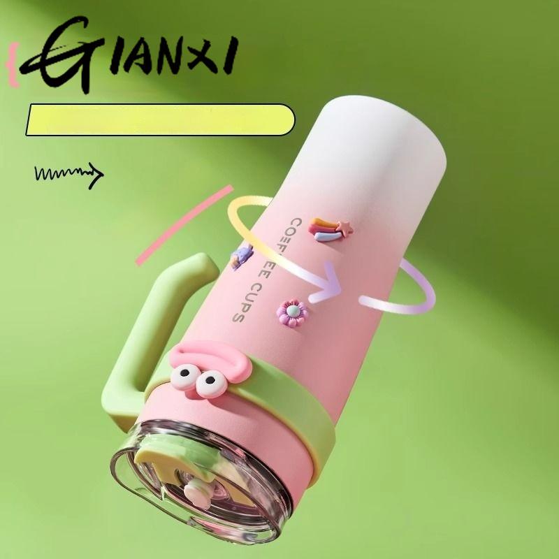 Big MAC Thermos Cup Large Capacity Ice Bullock Cup 304 Stainless Steel Water Cup Women's New  Boys Straw Cup