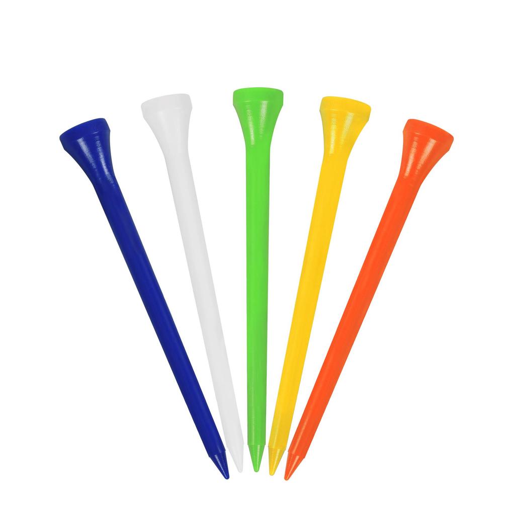 Multi-color Durable Impact-Resistant Plastic Golf Tees