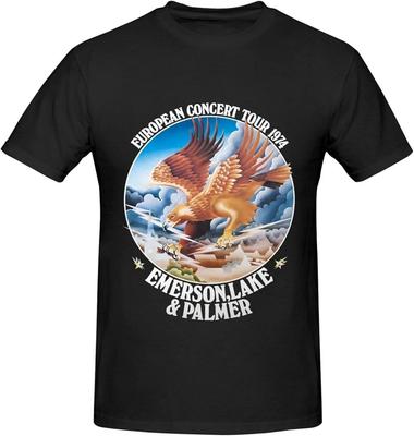 Neues Emerson, Lake & Palmer T-Shirt, Herren Kurzarm Unisex-T-Shirt