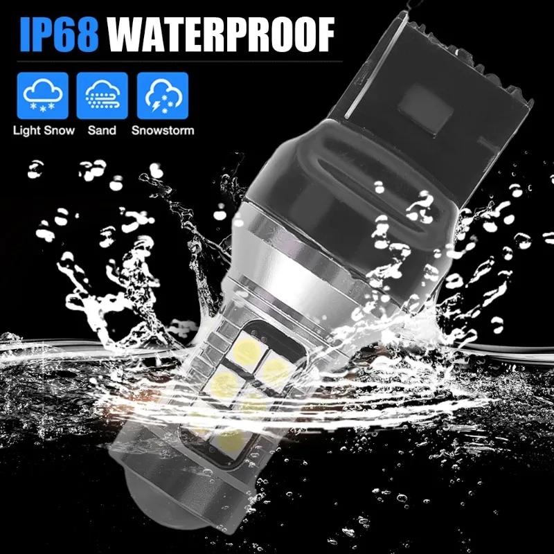 T20 Car LED Reverse Light 27SMD Decoding High Brightness LED Rogue Reversing Light T15 W16W 7440 7443 3156 3157 Signal Light