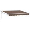 Retractable Awning Taupe 3 X 2.5 M Polyester and Metal