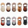 Zinc Zinc Zinc Alloy Cat Paw Bottle Opener Creative Magnetic Cap Remover Kitty Fridge Magnet  Gift