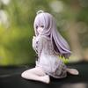 New 15cm The Journey of Elaina Anime Figure Knit Dress Witch Elaina Action Figure PVC Collection Model Doll for Christmas Gifts