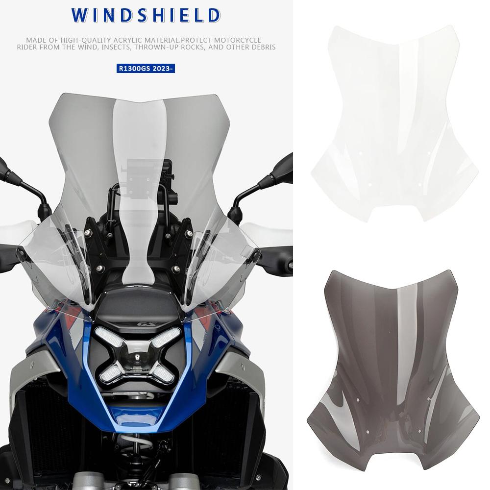 For BMW R1300GS Expanded Windscreen GS1300 Windshield Wind Deflector Screen Fairing Motorcycle Accessories R1300 R 1300 GS 2023-